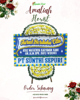 Papan Bunga Duka di Sulamadaha