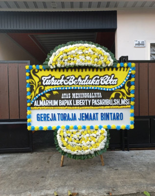 Papan Bunga Duka di Sulamadaha